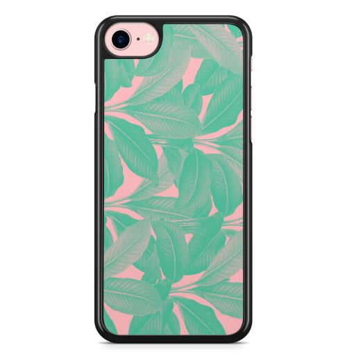 Coque Fifrelin pour iPhone 5 5S et SE Vintage Liberty Motif Feuilles Tropicales