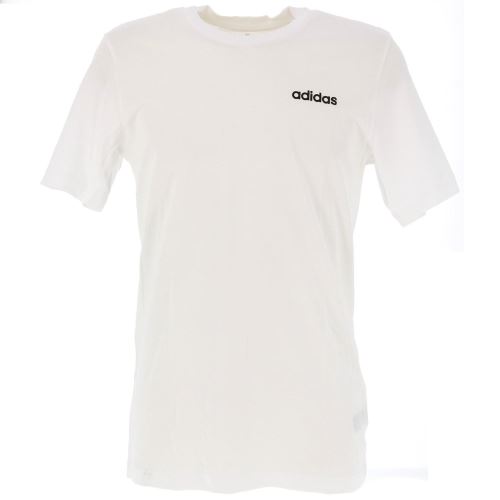 Tee shirt manches courtes Adidas E pln tee mc white Blanc taille : L réf : 16709