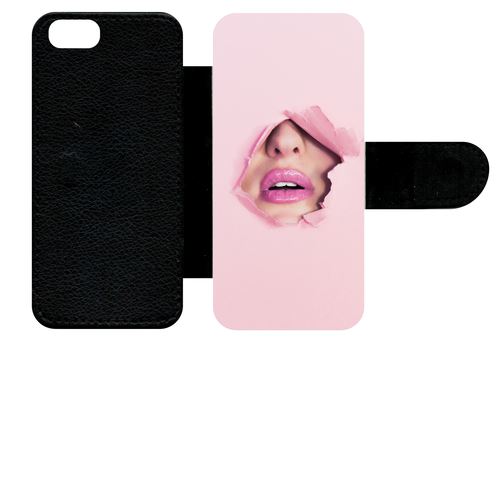 Etui À Rabat Apple Iphone Se Papier Bouche