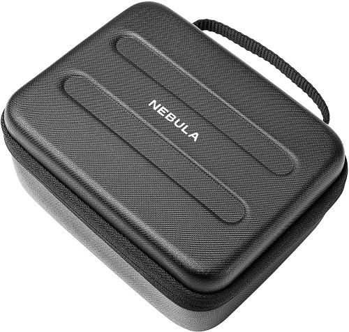 Housse de Transport Nebula Capsule Officielle pour picoprojecteur, avec Cuir PU