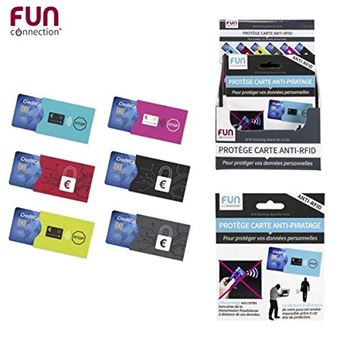 Protège carte bancaire anti-RFID publicitaire personnalisé pas cher