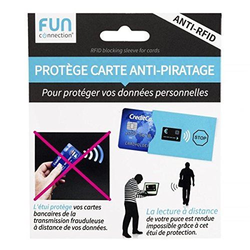 Porte-cartes anti RFID en et PU (Noir, Aluminium, 99g) comme goodies  publicitaires Sur