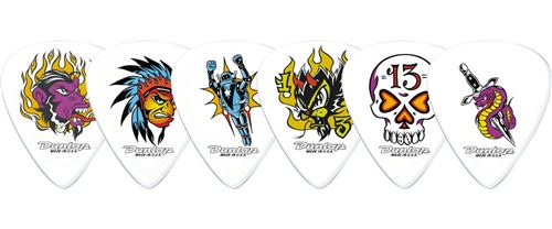 Dunlop Jim 6 Blackline Assortis 0.73Mm Médiators