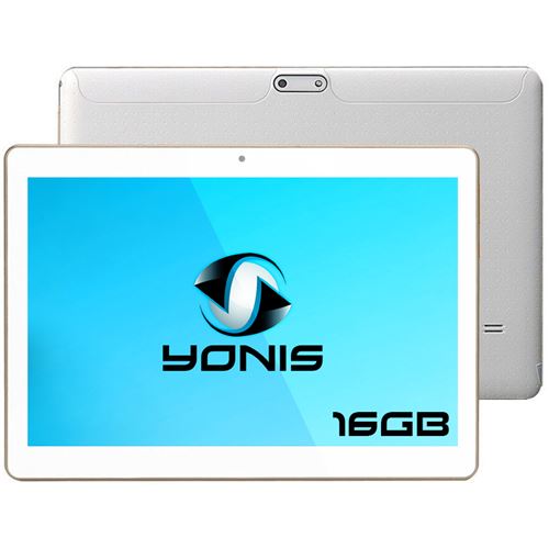 Yonis Blanc Tablette 3G 10.1 Pouces Android Quad Core 1Go Ram Double Sim Wifi Bluetooth 16Go - Image 1