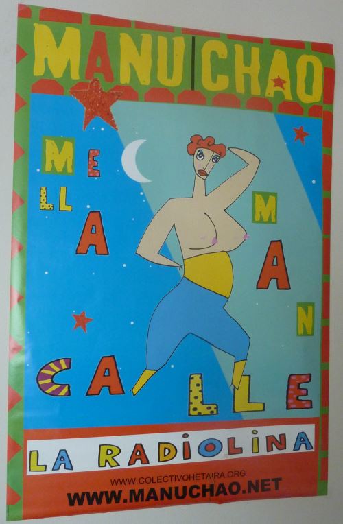 Manu Chao - 80x120 cm - AFFICHE / POSTER État correct - N/A reconditionné disponible sur Fnac