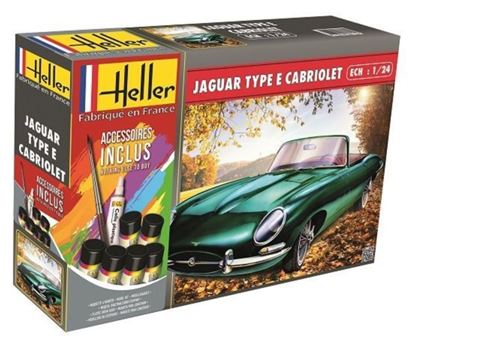Maquette Starter Kit Jaguar Type E 328 OTS