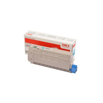 OKI - Cyan - original - cartouche de toner - pour C712n - 1