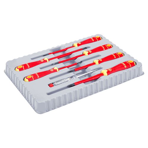 Bahco Jeu de tournevis ensemble d'outils à main professionnels pour travaux de bricolage et vissage de précision - Image 3