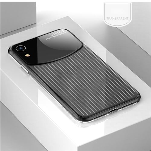 Coque en TPU miroir surface combo transparent pour votre Apple iPhone XR 6.1 inch