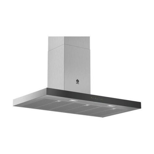 Hotte standard Balay 3BC097GNC 90 cm 710 m3/h 65 dB Touch Control Acier inoxydable Noir