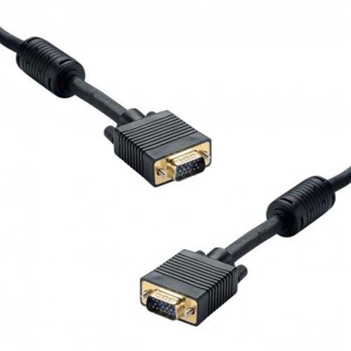 Erard - Cordon VGA HD15 Mâle / Mâle 10 mètres Or Réf. 7506