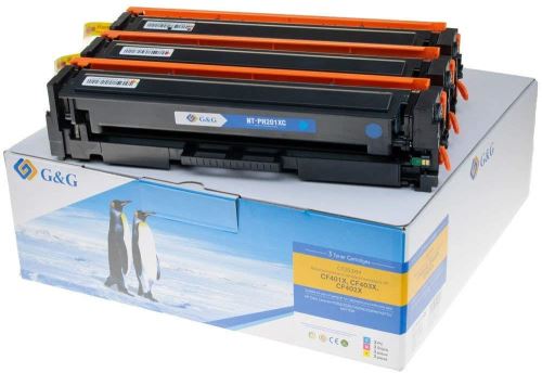 Inconnu G&G Trading Toner G&G HP HP201X/CF253XM Multipack Comp. ye/cy/ma, 14995