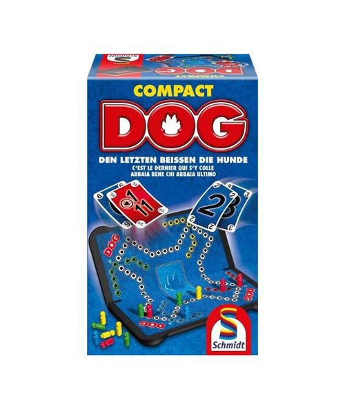 Schmidt Spiele Jeu De Stratégie Dog Compact Version Voyage 2-4 Joueurs - Image 2