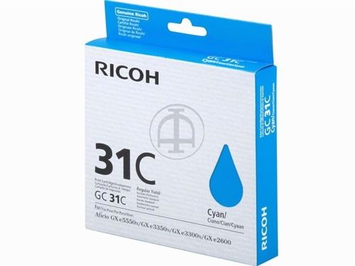 Ricoh GC - cyaan - origineel - inktcartridge