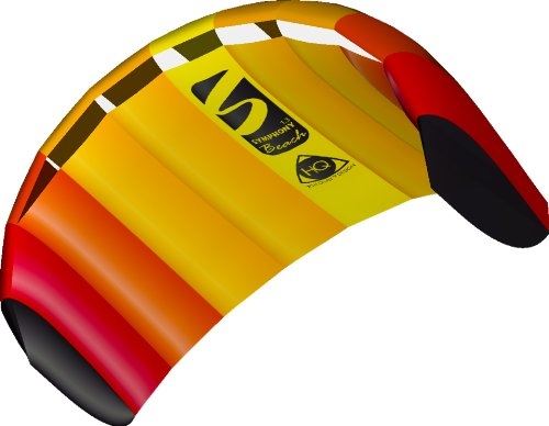 Hq kites - beach symphony iii 1.3 mango r2f