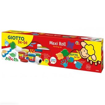 Maxi Kit De Peinture Au Doigt Bebe Giotto Be Be 14 Pcs Maquette Achat Prix Fnac