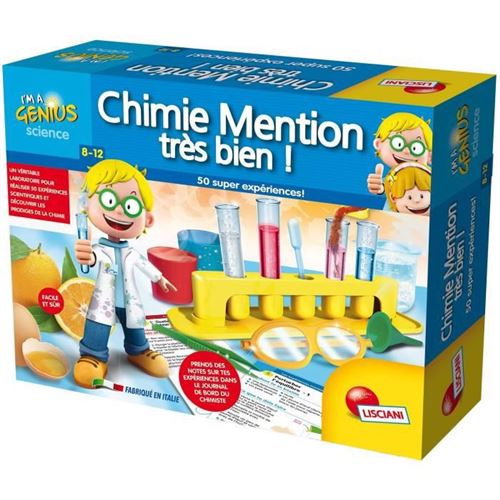 Lisciani - jeux educatifs - fr59331 - chimie mention tres bien