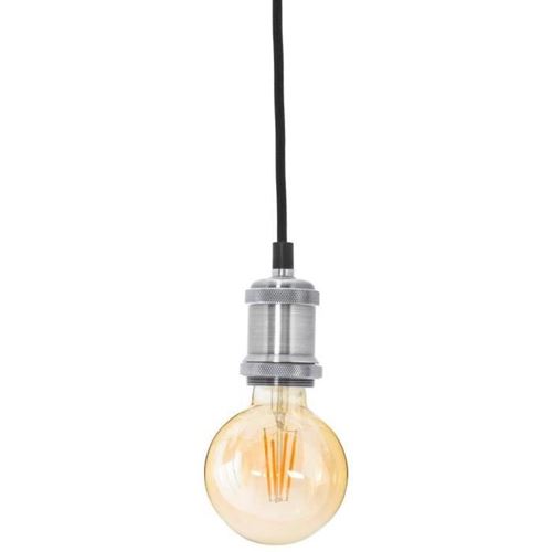 Paris Prix Atmosphera Créateur D'Intérieur - Lampe Suspension En Métal Electra 136Cm Argent