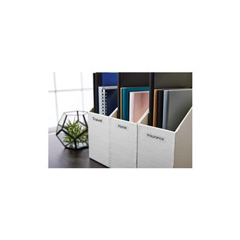 DYMO D1 - Auto-adhésif - noir sur transparent - Rouleau (1,2 cm x 7 m) 1 cassette(s) bande d'étiquettes - pour LabelMANAGER 100, 160, 210, 220, 260, 280, 300, 360, 420, Wireless PnP; LabelPOINT 250