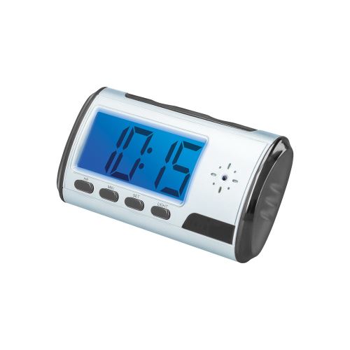 Réveil camera espion avec télécommande horloge numerique 16 go class 10