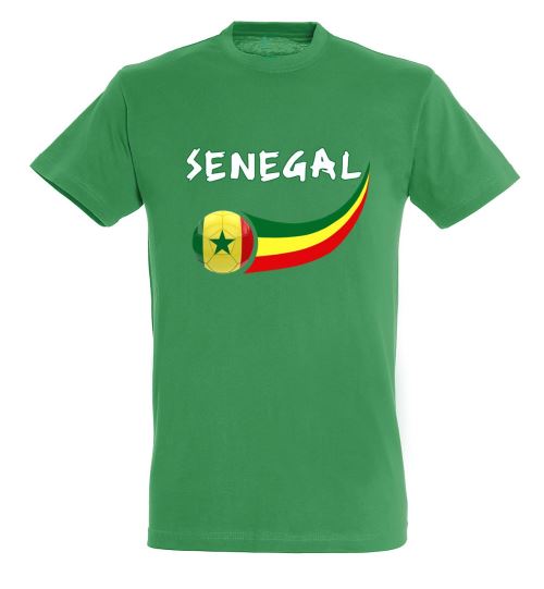 Supportershop Sénégal T-Shirt Enfant, Vert, FR : (Taille Fabricant : 10 Ans)