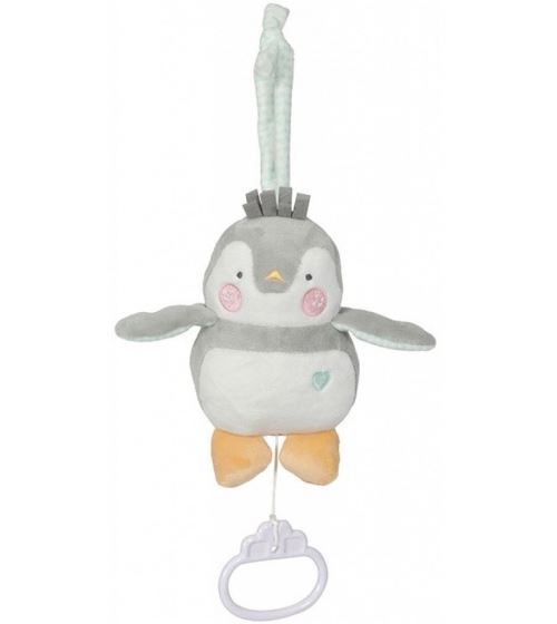 Tiamo boîte à musique Lou-Lou 15 cm gris / blanc