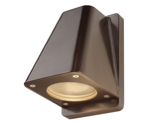Wallyx gu10 applique, bronze antique, max. 50w, ip44