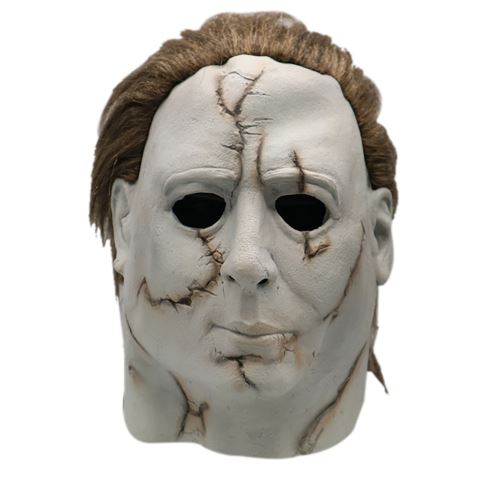 Cosplay Michael Myers Melting Overhead visage latex Costume Prop Jouet Scary Mask