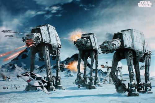 Poster Star Wars ATAT Fighter 61 cm x 91,5 cm