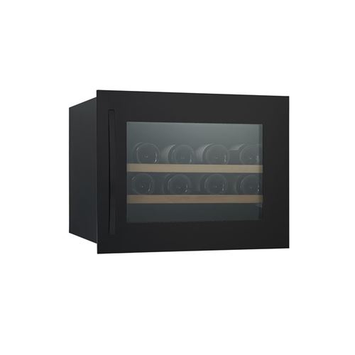 Caviss SLEN123TBE4 - Cave à vin - encastrable - niche - largeur : 56 cm - profondeur : 55 cm - hauteur : 45 cm - 62 litres - classe G - noir
