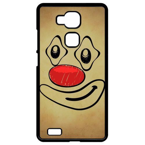 Coque huawei ascend mate7 monarch smiley clown nez rouge