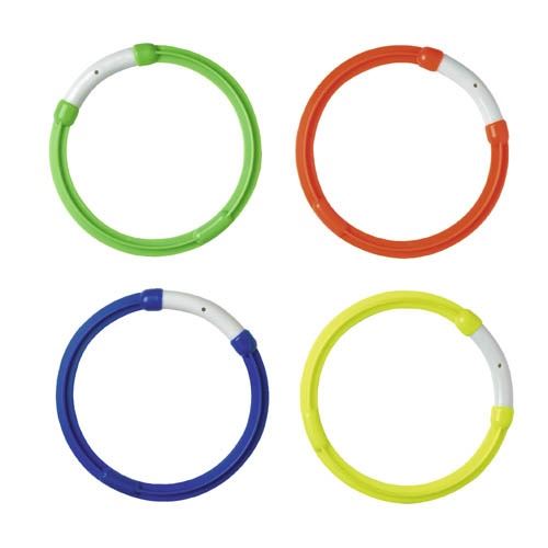 Beco anneaux de plongée 15,5 cm 4 pièces