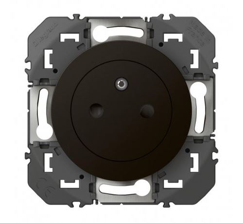 Prise de courant 2P+T Dooxie - 16A - Noir - 250V