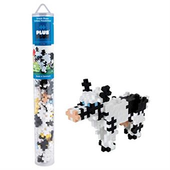 Jeu de construction Plus Plus mini Vache de base 100 pièces Noir et Blanc