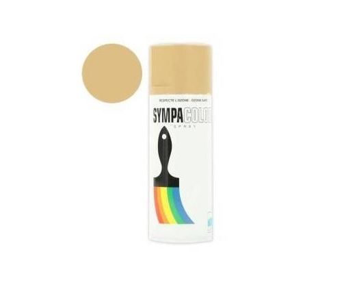 Bombe de peinture (spray) custom sympacolor sable beige mat sand