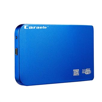 Disque dur externe Caraele H6 haute vitesse compatible avec Windows, Linux  et Mac - USB 3.0 - 1 To - Argent - Disques durs externes - Achat & prix