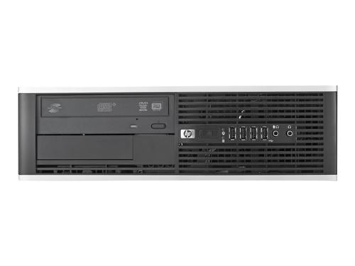 HP Compaq 6000 Pro - SFF Pentium E5800 - RAM 2 Go - HDD 500 Go - DVD SuperMulti - GMA 4500 - Gigabit Ethernet - Win 7 Pro - moniteur : aucun - Smart B
