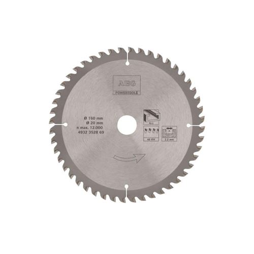 Lame scie circulaire AEG 2.2x160mm métaux 4932352869