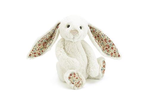 Jellycat Bashful Blossom Bunny, Crème Moyenne 12