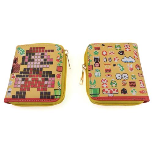 Portefeuille en PU cuir - cadeaux personnalisés - Super Mario #265