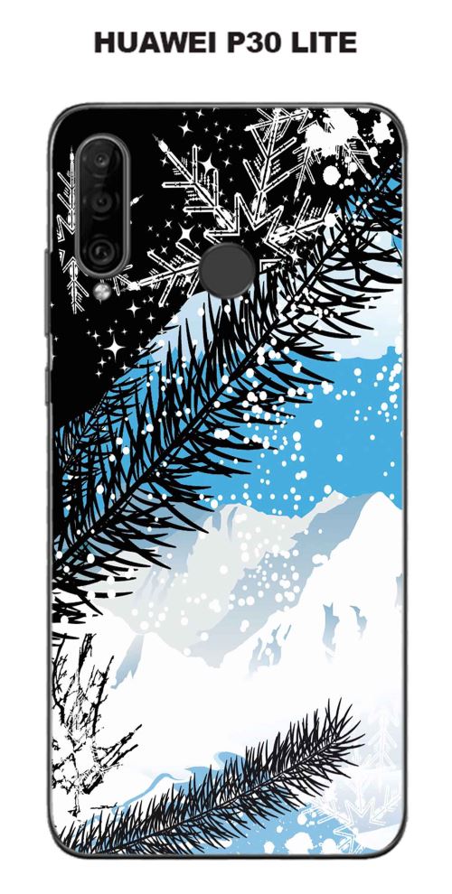 Coque Huawei P30 Lite design surf-neige4
