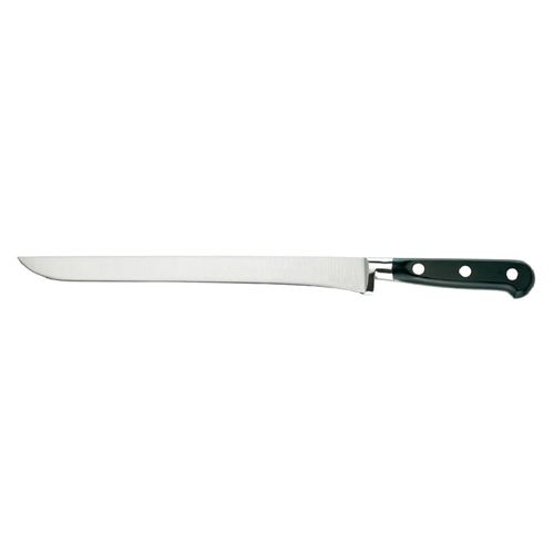 Couteau à jambon lame forgée 30cm - Table Passion - Noir - Acier
