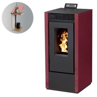 Noir option WIFI INSERT BENITO 10KW INTERSTOVES