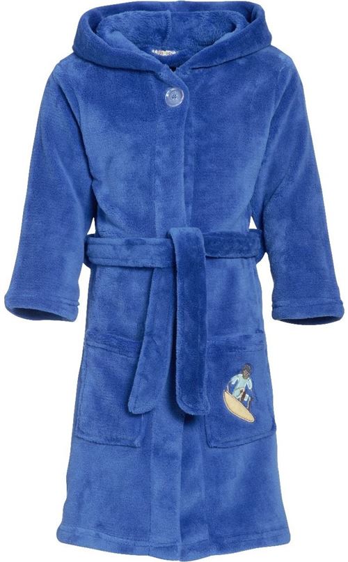 Playshoes peignoir polaire Surferjunior bleu