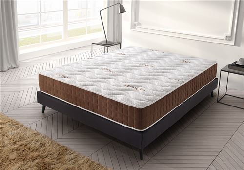 Simpur - Matelas 90x200 r&eacute;versible Visco Ergo relax - &Eacute;paisseur +/- 19 cm - Mousse ViscoSoft