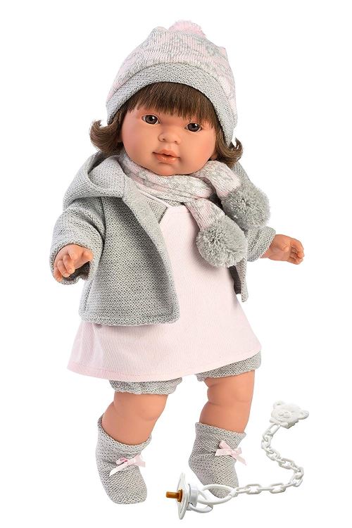 LLORENS 42150 42150 Pippa PoupĂŠe Ă vin Beige 42 cm