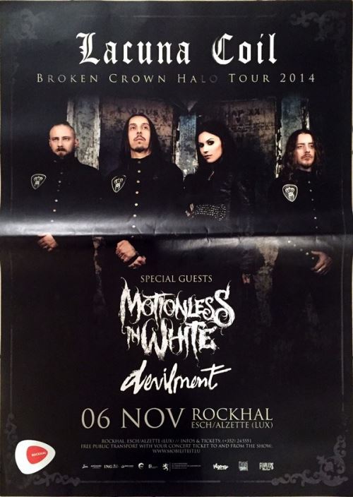 Lacuna Coil - 60x84 cm - AFFICHE / POSTER