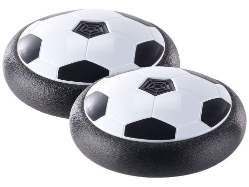 2 ballons de football aéroglisseurs d'intérieur