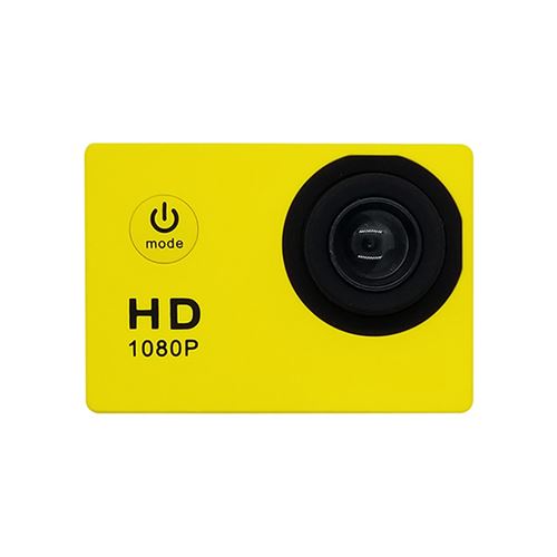 Caméra Sport Sj4000X Étanche Hd 1080P -Jaune