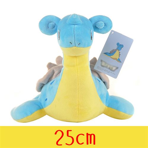 Peluche Pokémon Laparas Tomy 25 cm - Jaune / Bleu